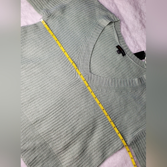 Ambiance Apparel Mint Green Sweater - Picture 10 of 15